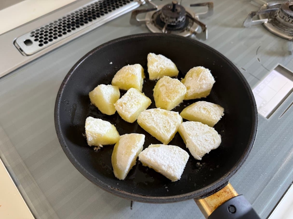 フライパンで揚げ焼き