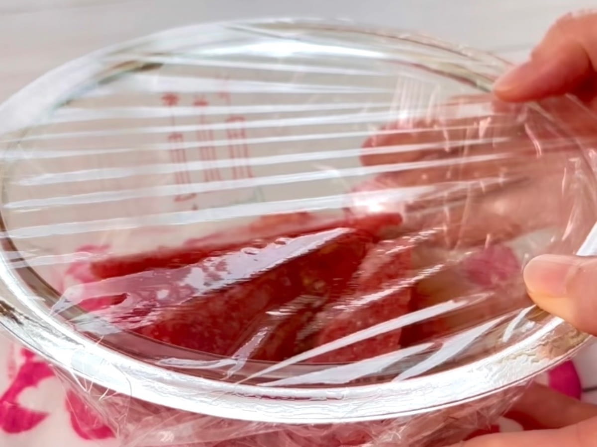 いちごのマシュマロ