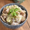 10分で完成！ピリッとさわやか「柚子こしょう風味のねぎ塩豚丼」