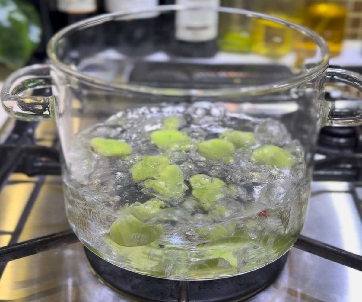 たっぷり春野菜とホタルイカのペペロンチーノ