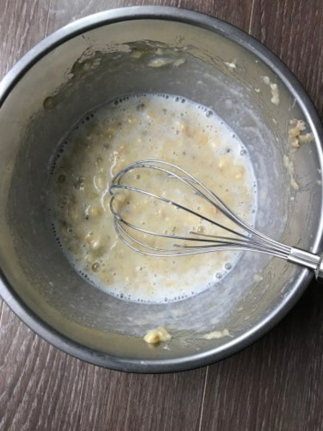 「バナナケーキ」レシピ