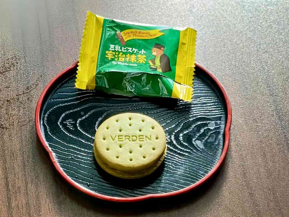 カルディコーヒーファーム「豆乳ビスケット　宇治抹茶」