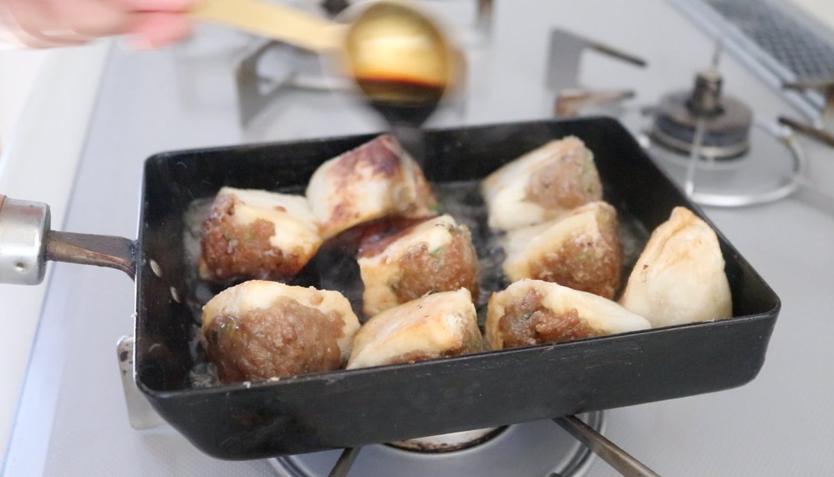 はんぺん肉詰め照り焼き_06