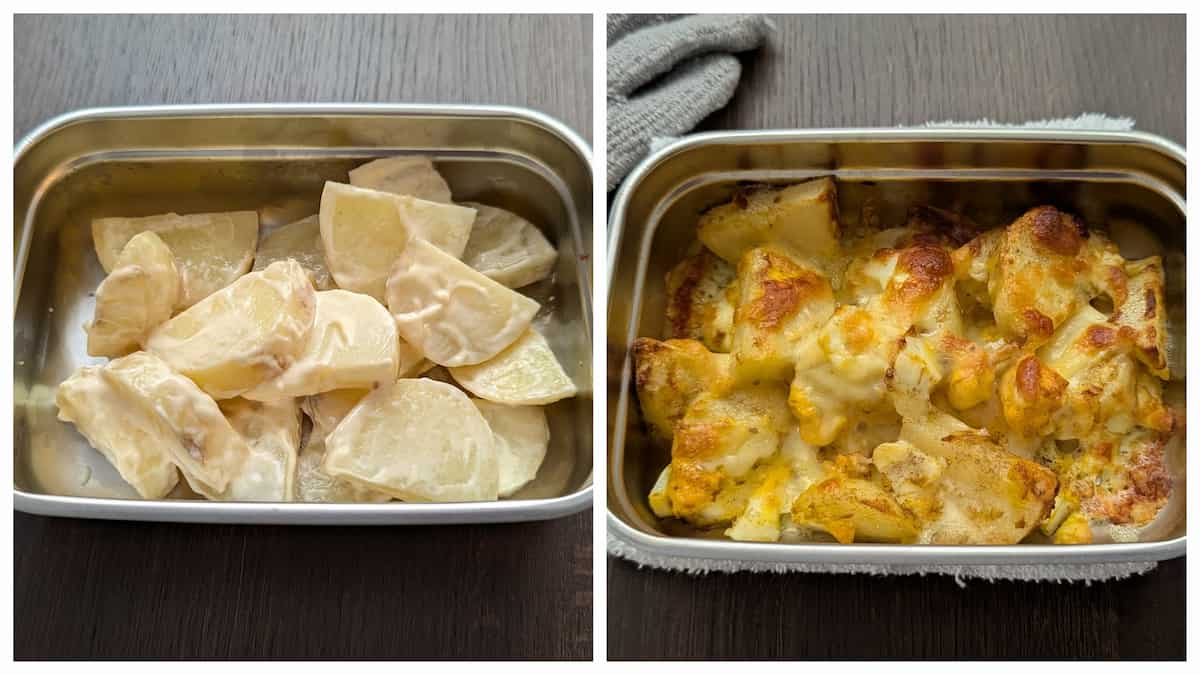 ククナキッチン MEAL BOX ステンレス保存容器（0.5L）使用例