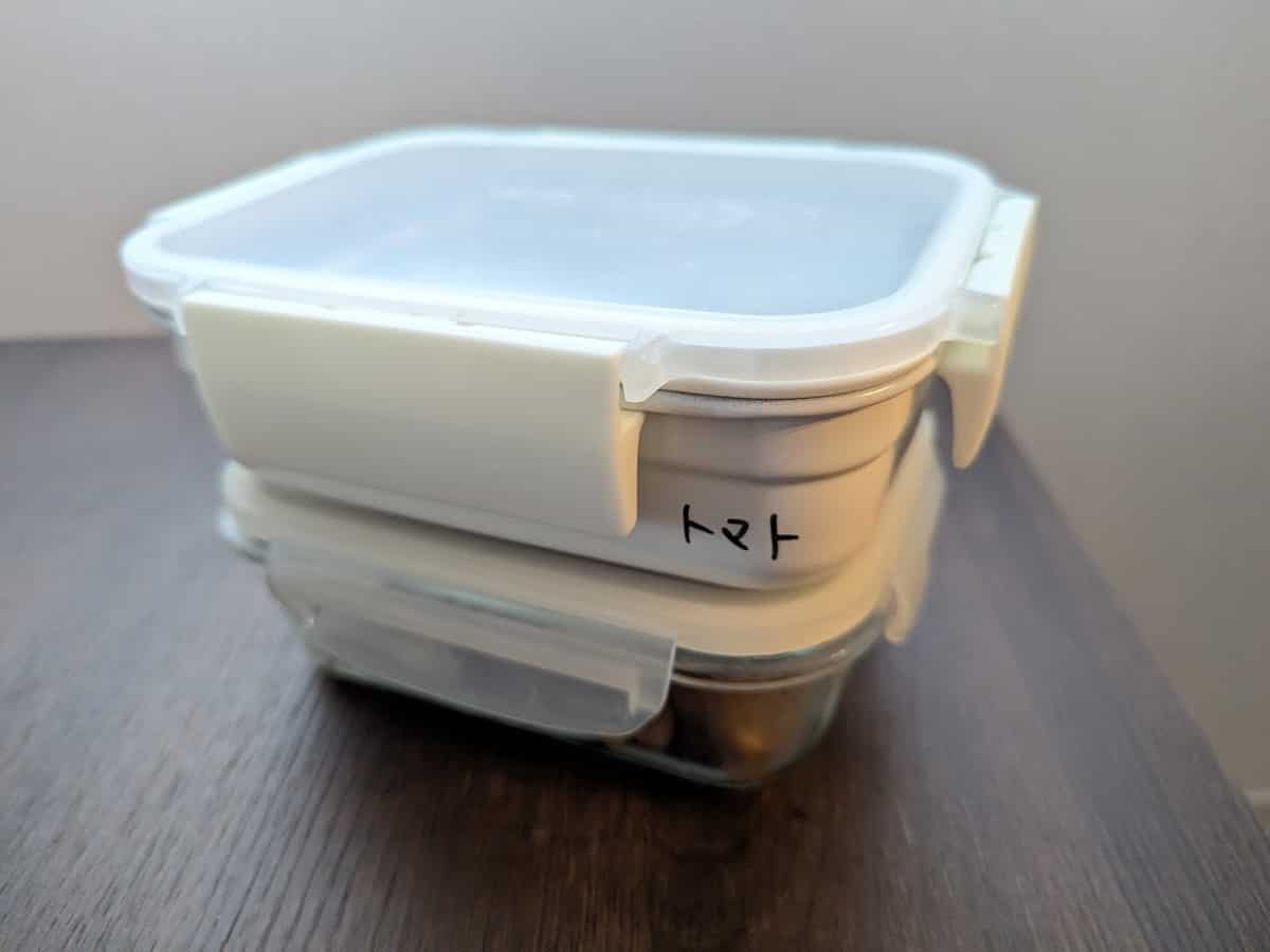 ククナキッチン MEAL BOX ステンレス保存容器（0.5L）使用例