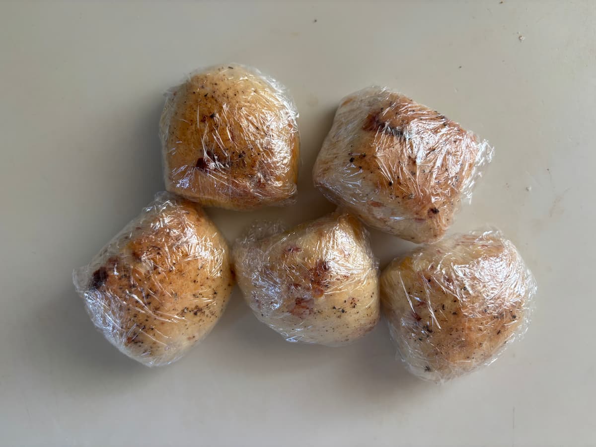 米粉パン,簡単,パン,ポリ袋,トースター,焼きたてパン