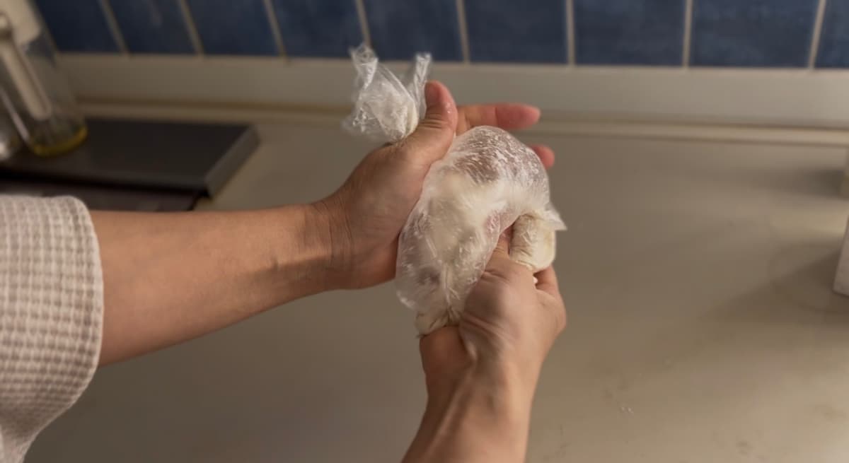 米粉パン,簡単,パン,ポリ袋,トースター,焼きたてパン