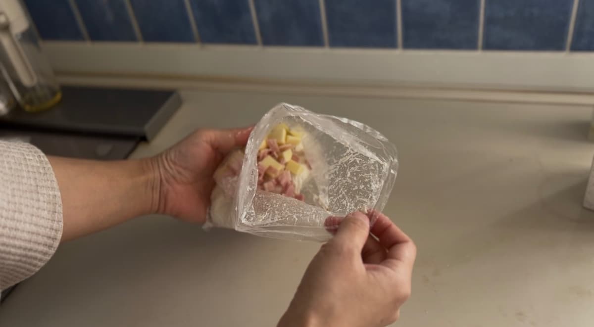 米粉パン,簡単,パン,ポリ袋,トースター,焼きたてパン