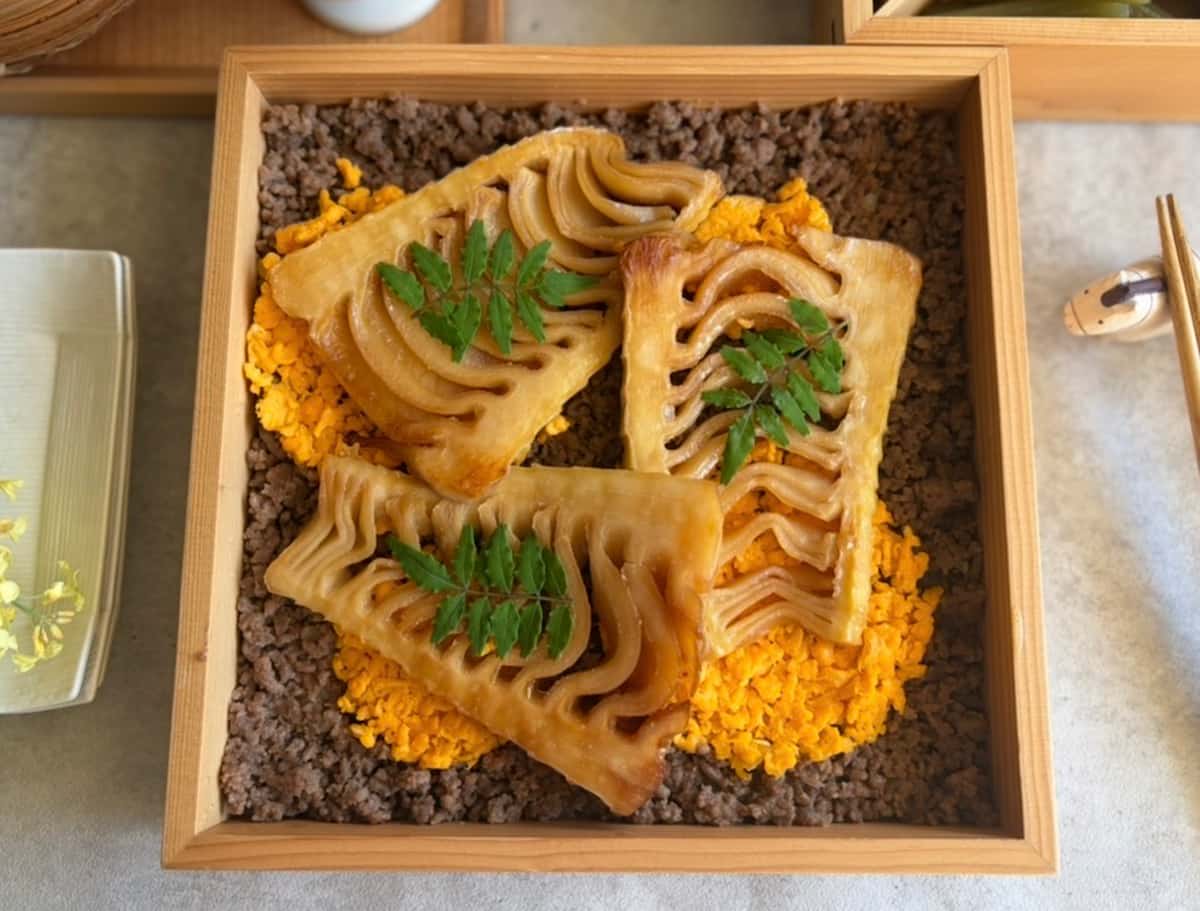 焼くだけ簡単♪「たけのこの関西すき焼き風ステーキ」がお弁当にも◎