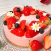 混ぜて冷やすだけ！たった10分で作れる「いちごのレアチーズ」
