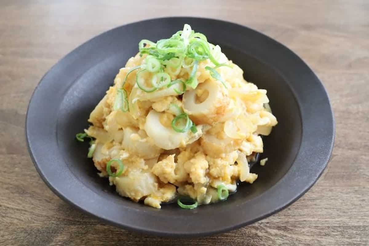 武田真由美さん ちくわ節約おかず 卵とじ