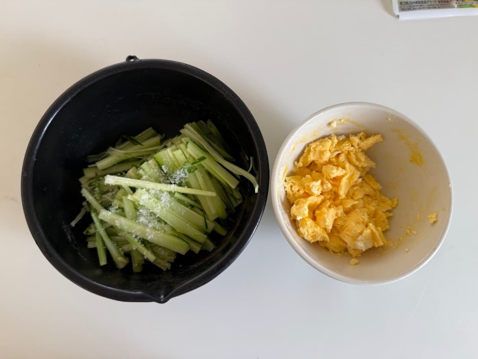 きゅうりとたまご