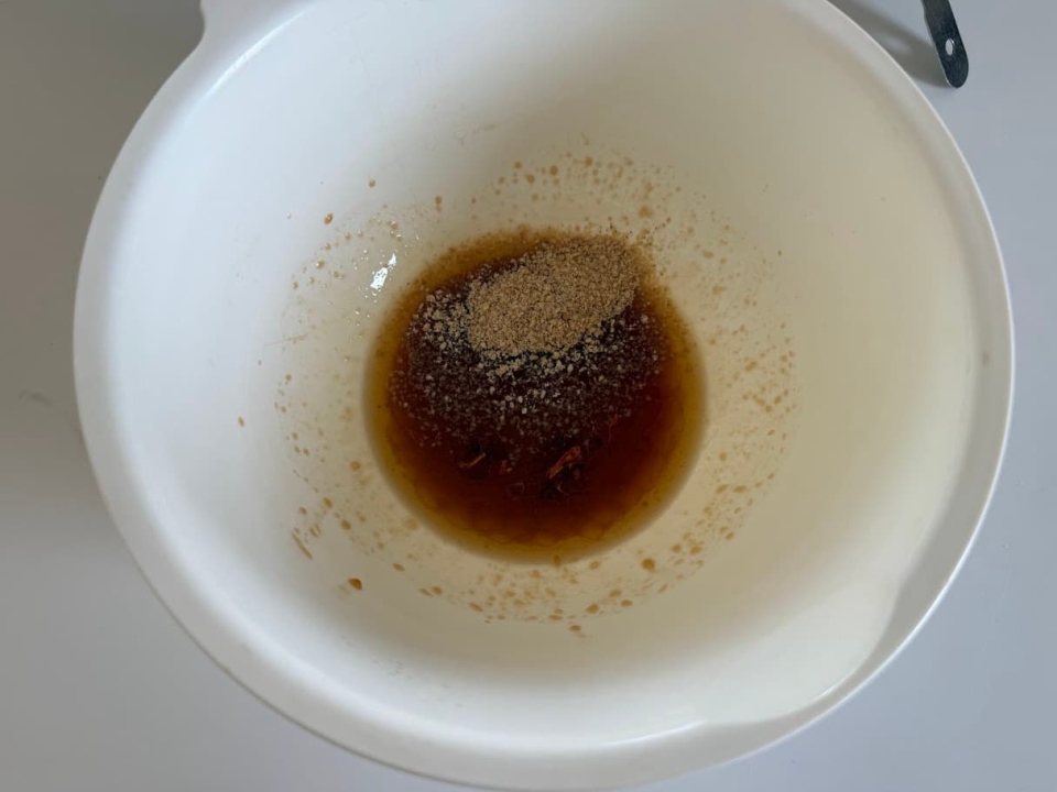 中華ドレッシングのような味に