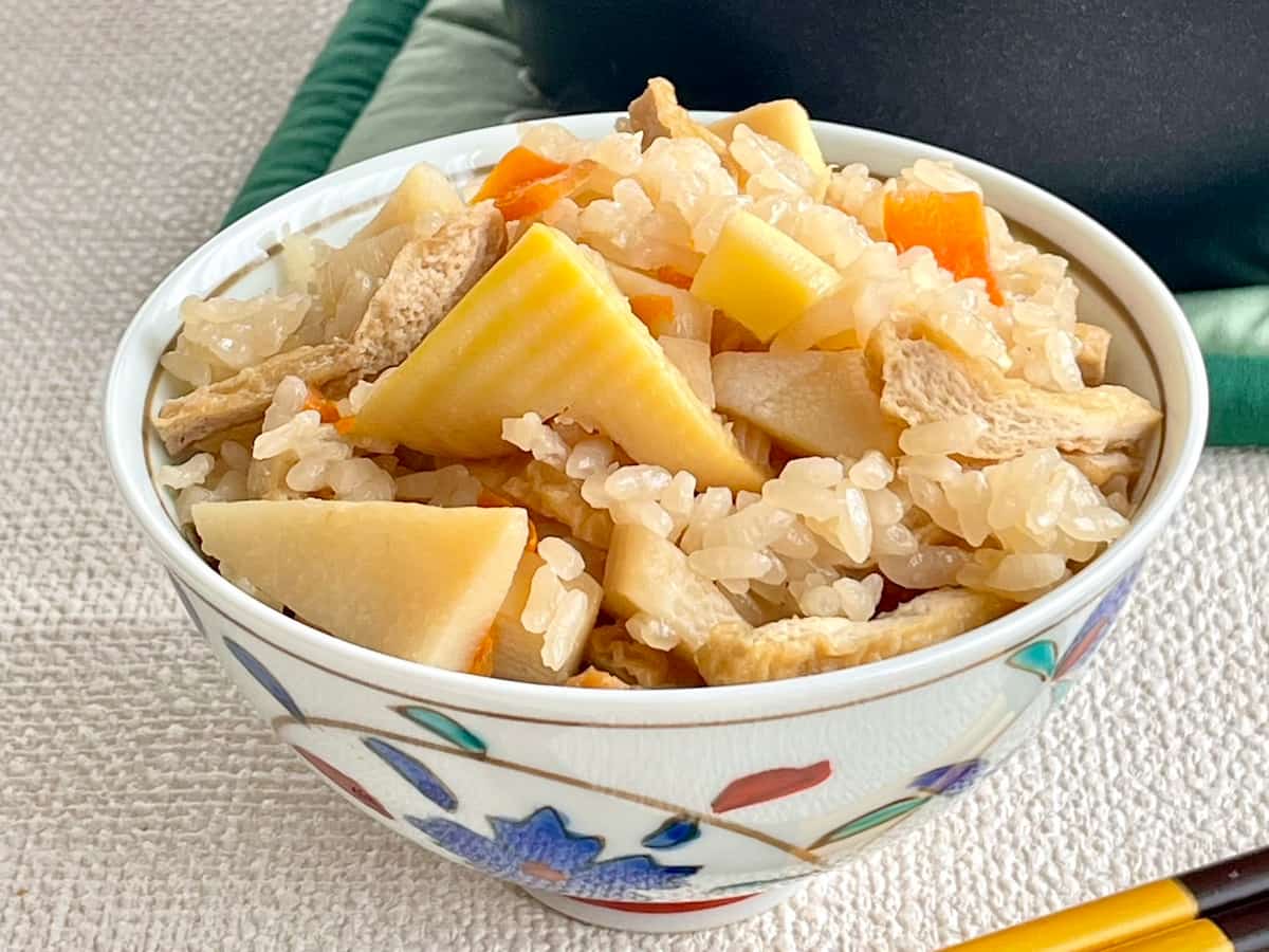 春のごちそう♪だし香る「たけのこご飯」の作り方