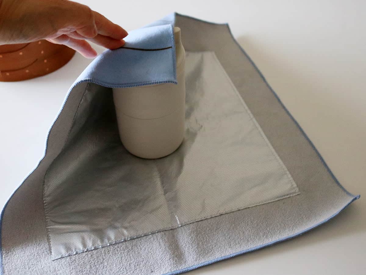 bon moment くっつく 保冷ランチクロス 38×38cm／ボンモマン