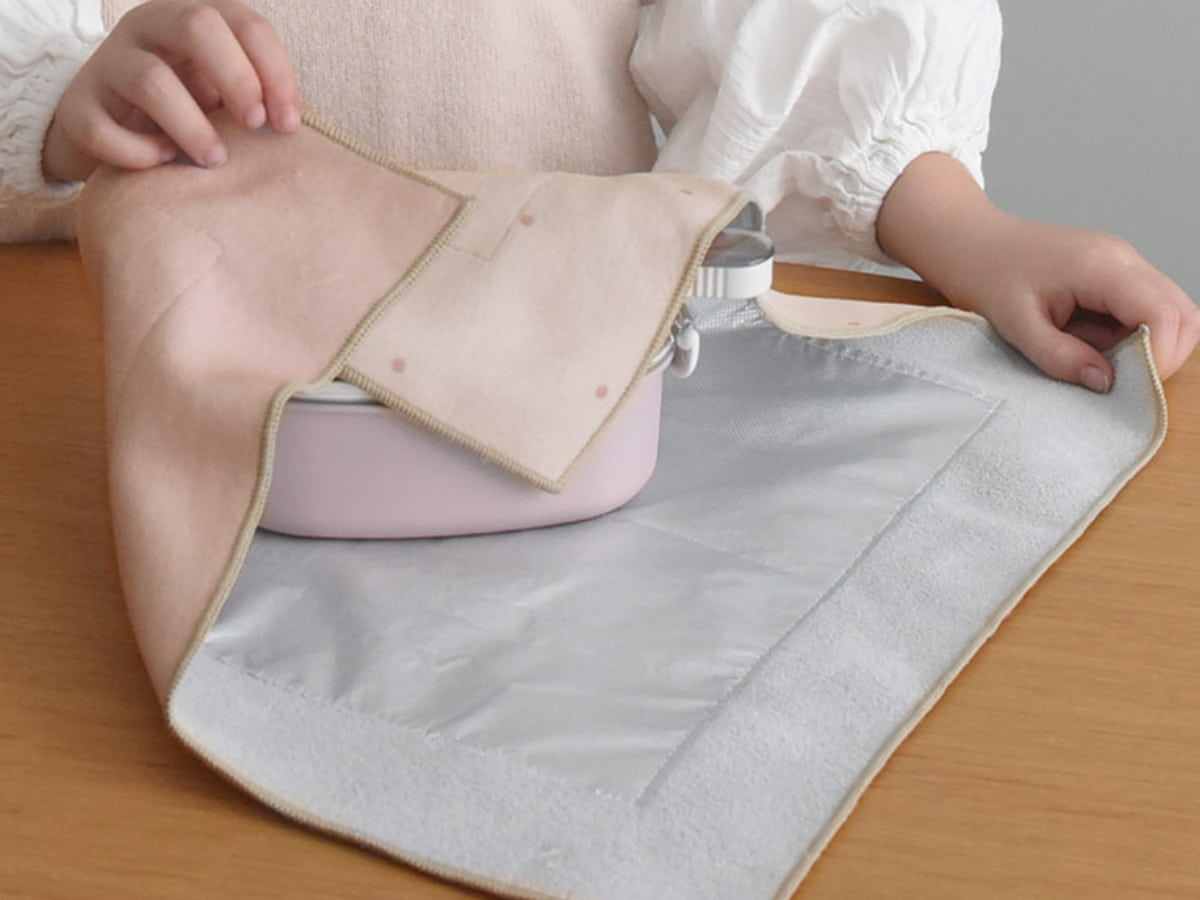 kukka ja puu 北欧カラーの巻くだけランチクロス 38×38cm／クッカヤプー