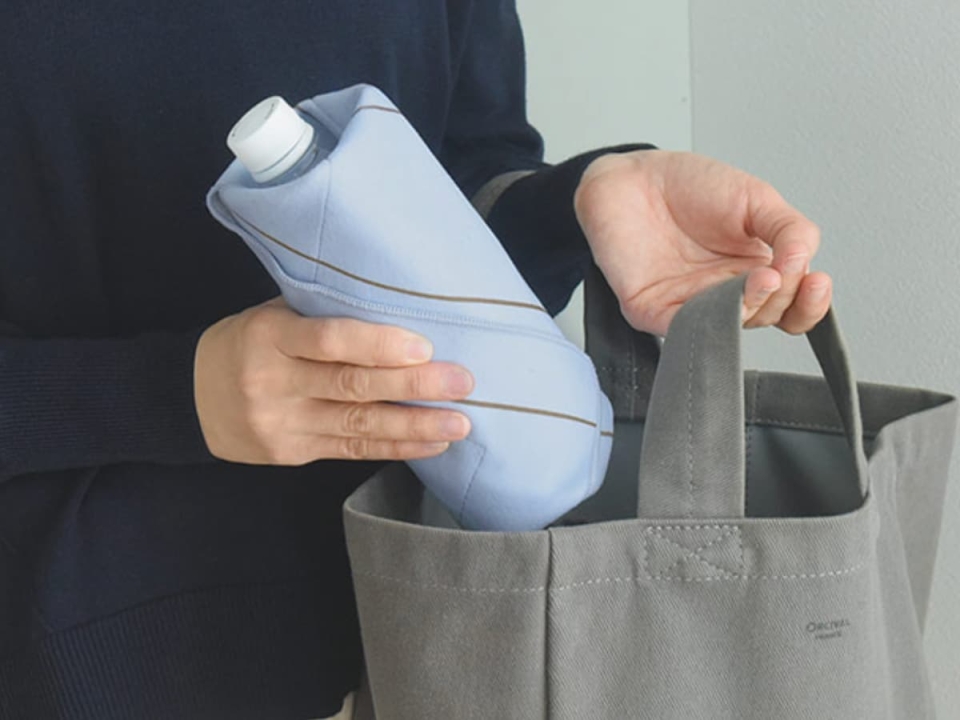 保冷機能付き！巻くだけピタッとくっつく「魔法のランチクロス」がいろいろ使えて便利