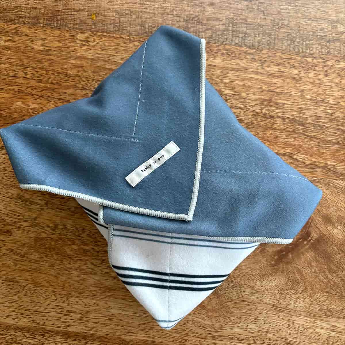 kukka ja puu 北欧カラーの巻くだけランチクロス 38×38cm／クッカヤプー