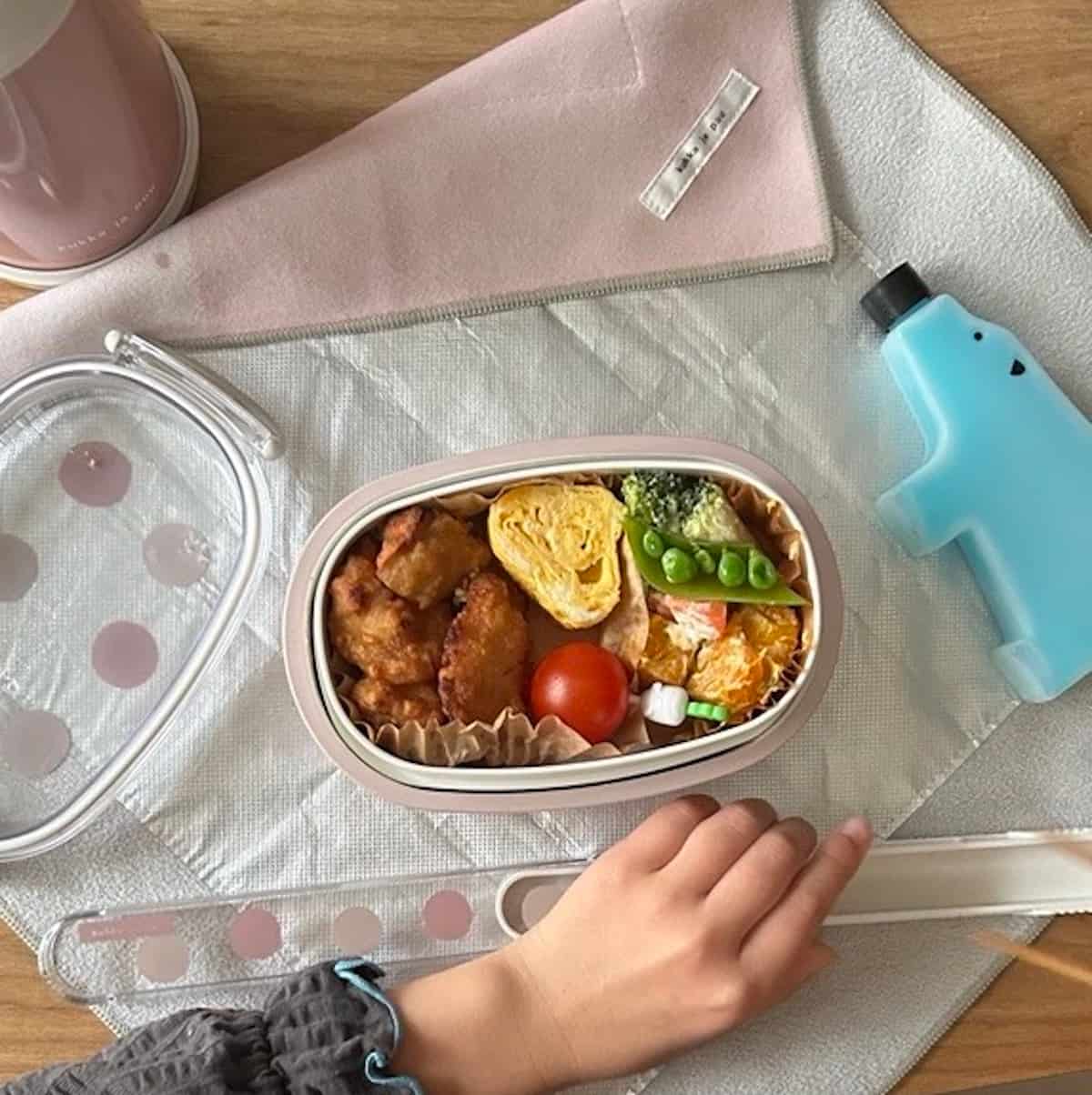 kukka ja puu 北欧カラーの巻くだけランチクロス 38×38cm／クッカヤプー