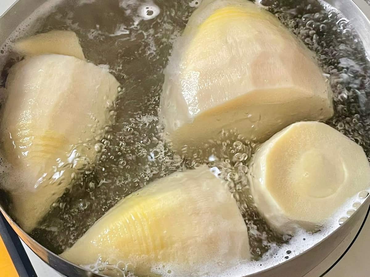たけのことごぼうのきんぴら
