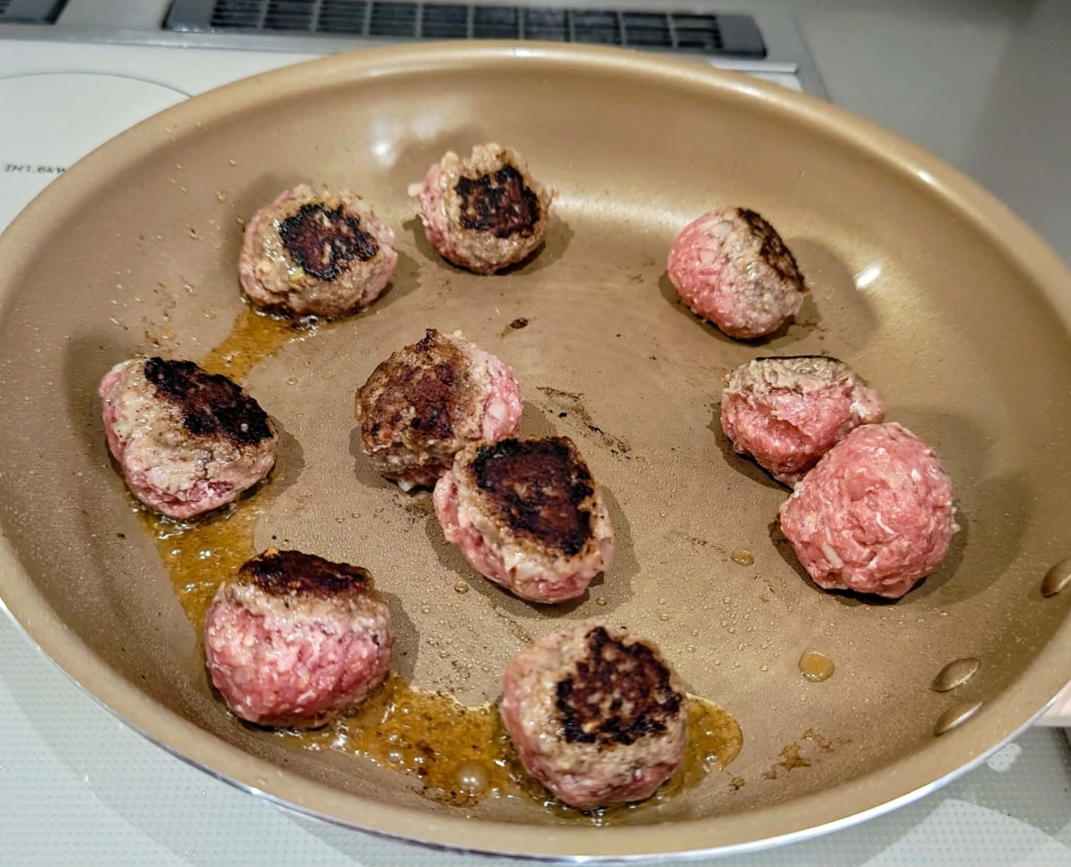 ミートボール　作り置き