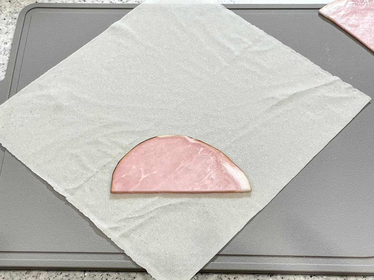 ハムチーねぎ春巻き