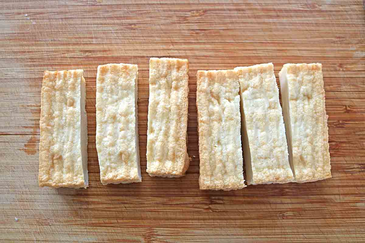 厚揚げ味噌チーズ9