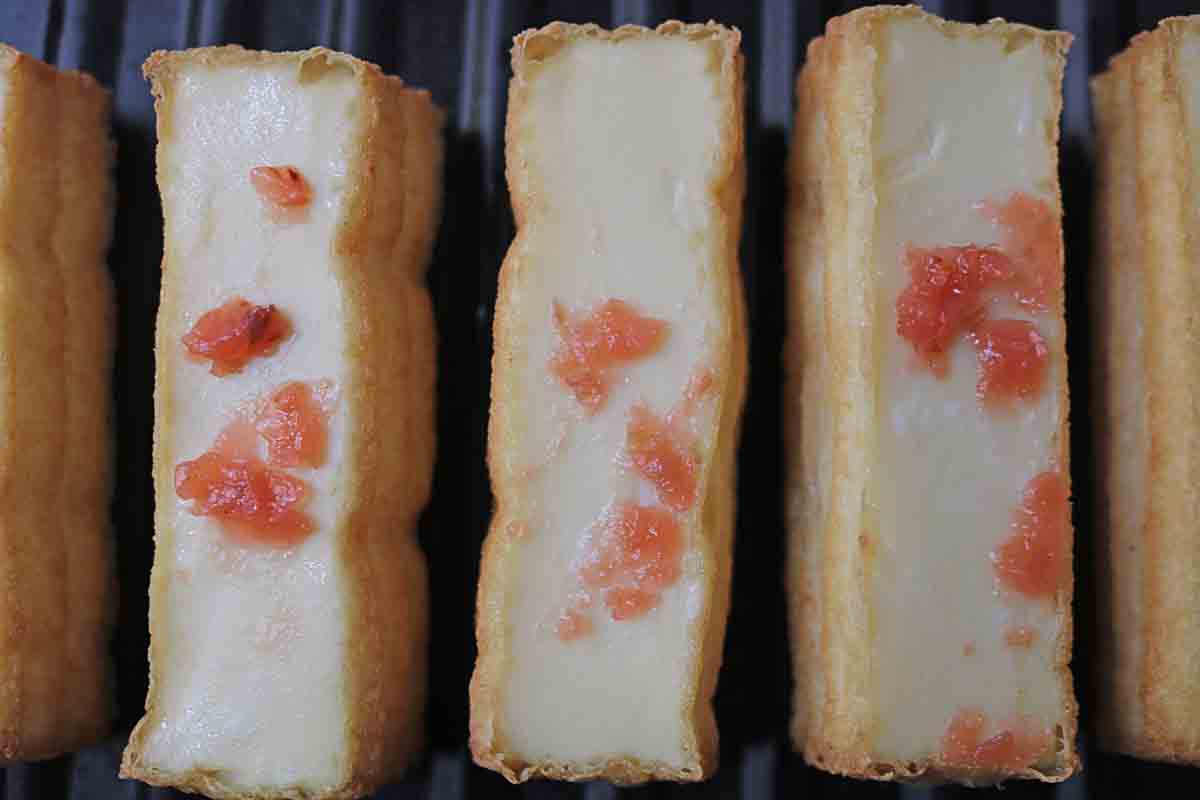 厚揚げ味噌チーズ7