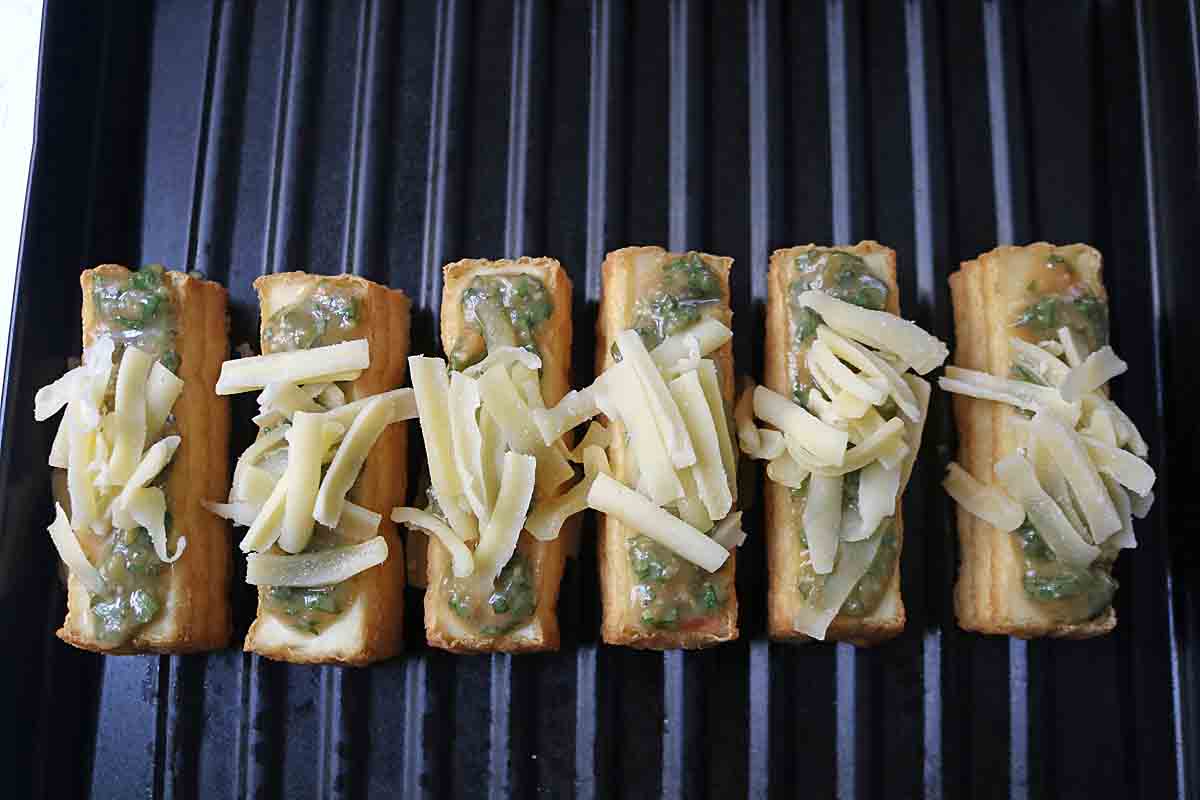 厚揚げ味噌チーズ5