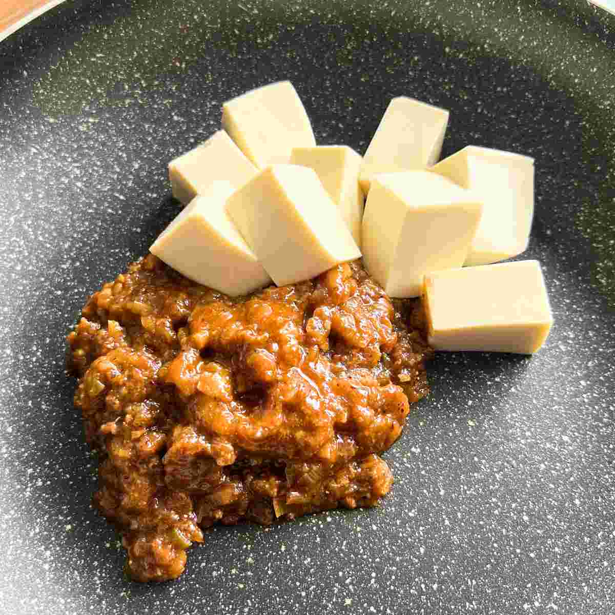 作り方　火の本豚使用 花椒香る麻婆豆腐の素’（火の本豚 中華お試し3点セット）