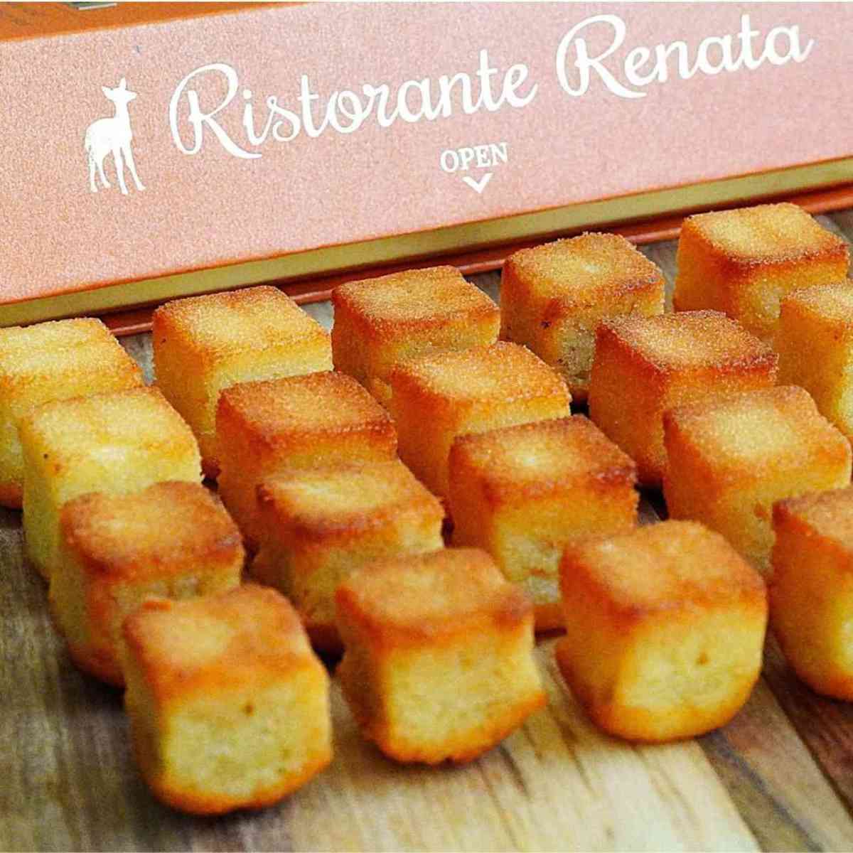 「瀬戸内レモンハニー」フィナンシェCUBE/Ristorante Renata(リストランテレナータ)