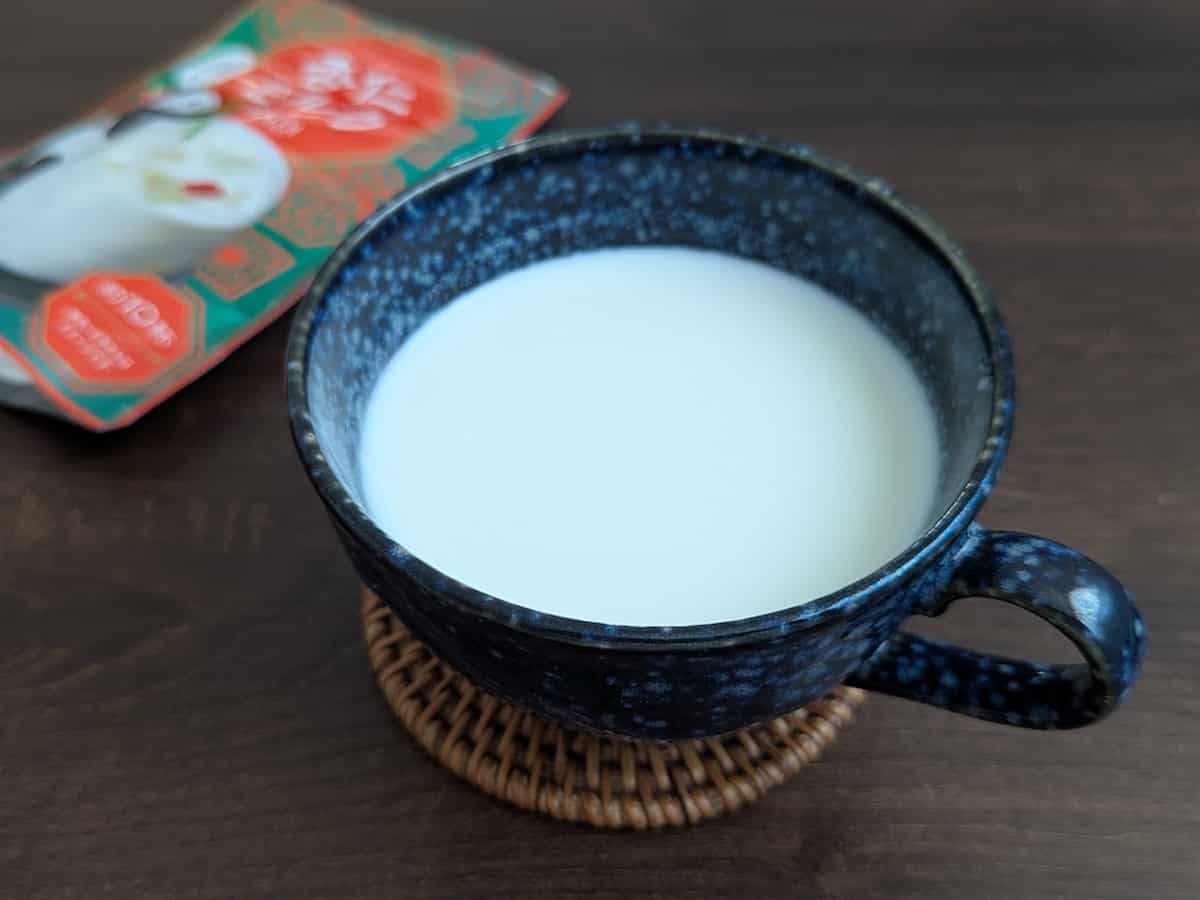 カルディコーヒーファーム 杏仁ミルク 使用例