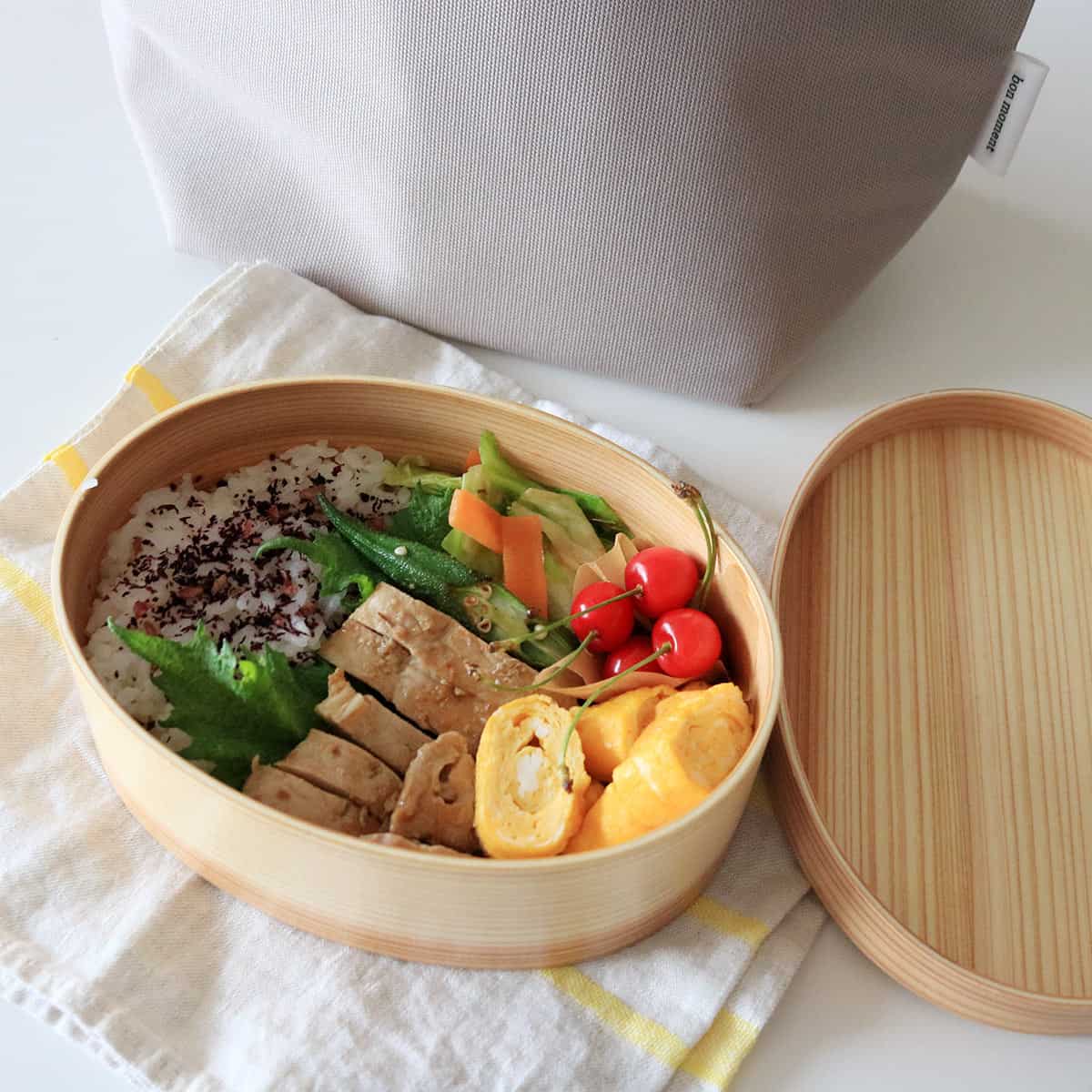 電子レンジ・食洗機が使える ほんとうに使いやすい 曲げわっぱ お弁当箱 ランチボックス 600ml/かのりゅう