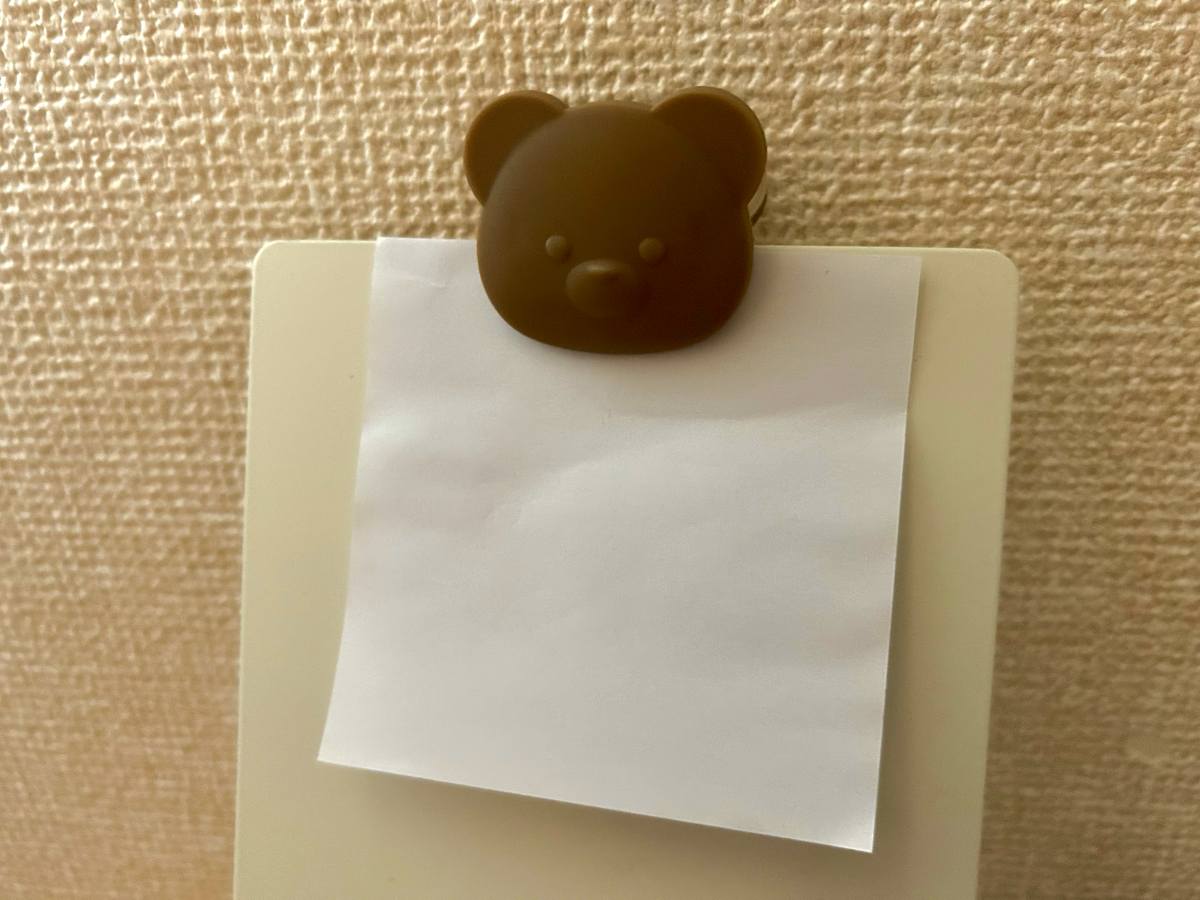 洗濯だけじゃない！キャンドゥの「くま型ピンチ」がいろいろ使えて便利