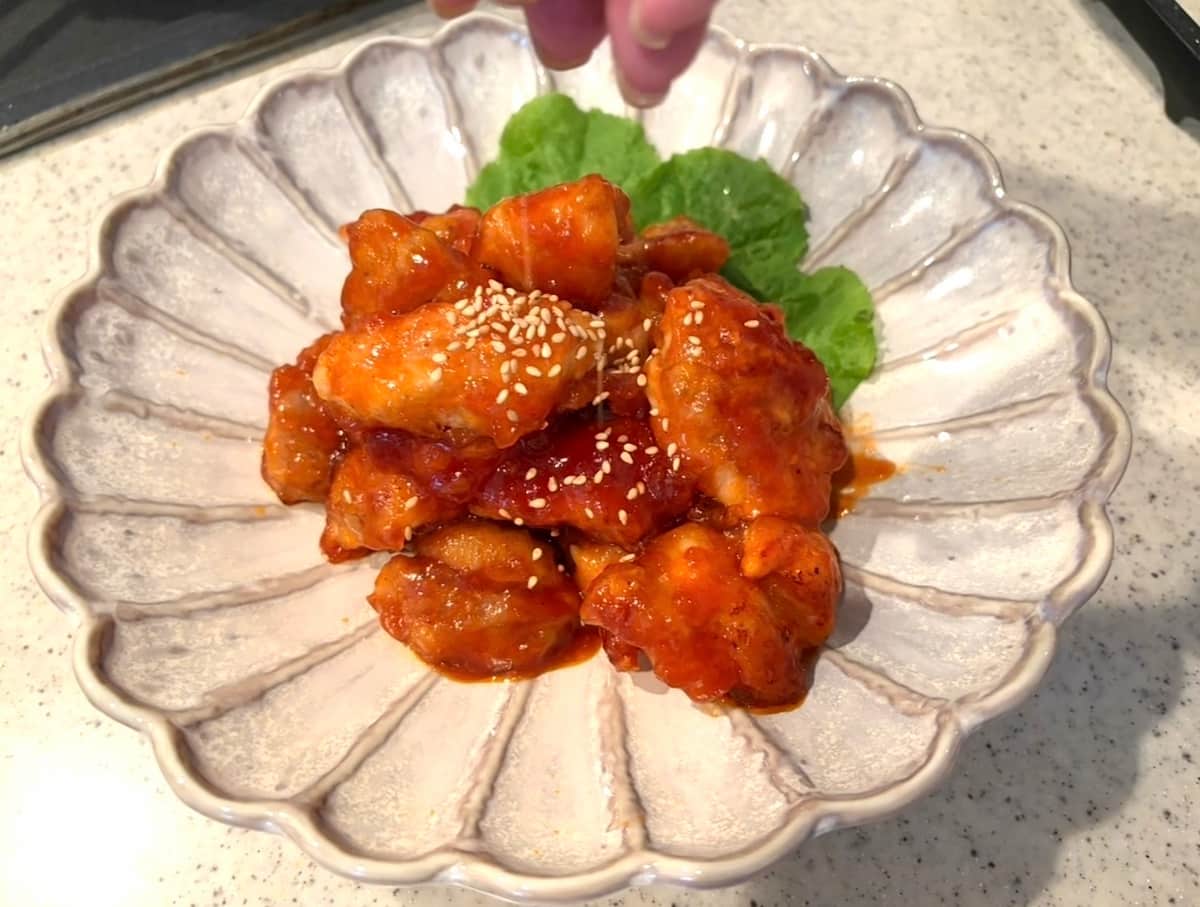 ごきげんヤンニョムチキン
