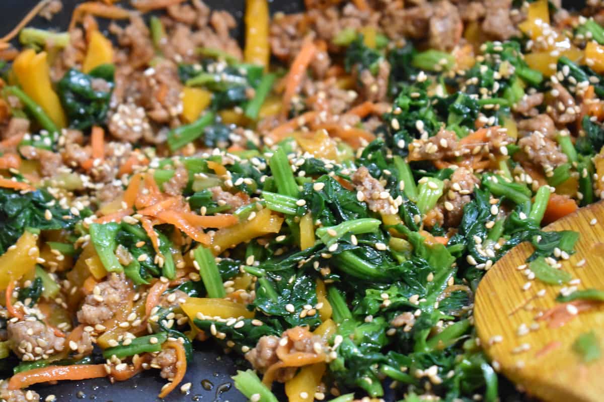 キンパ風混ぜご飯
