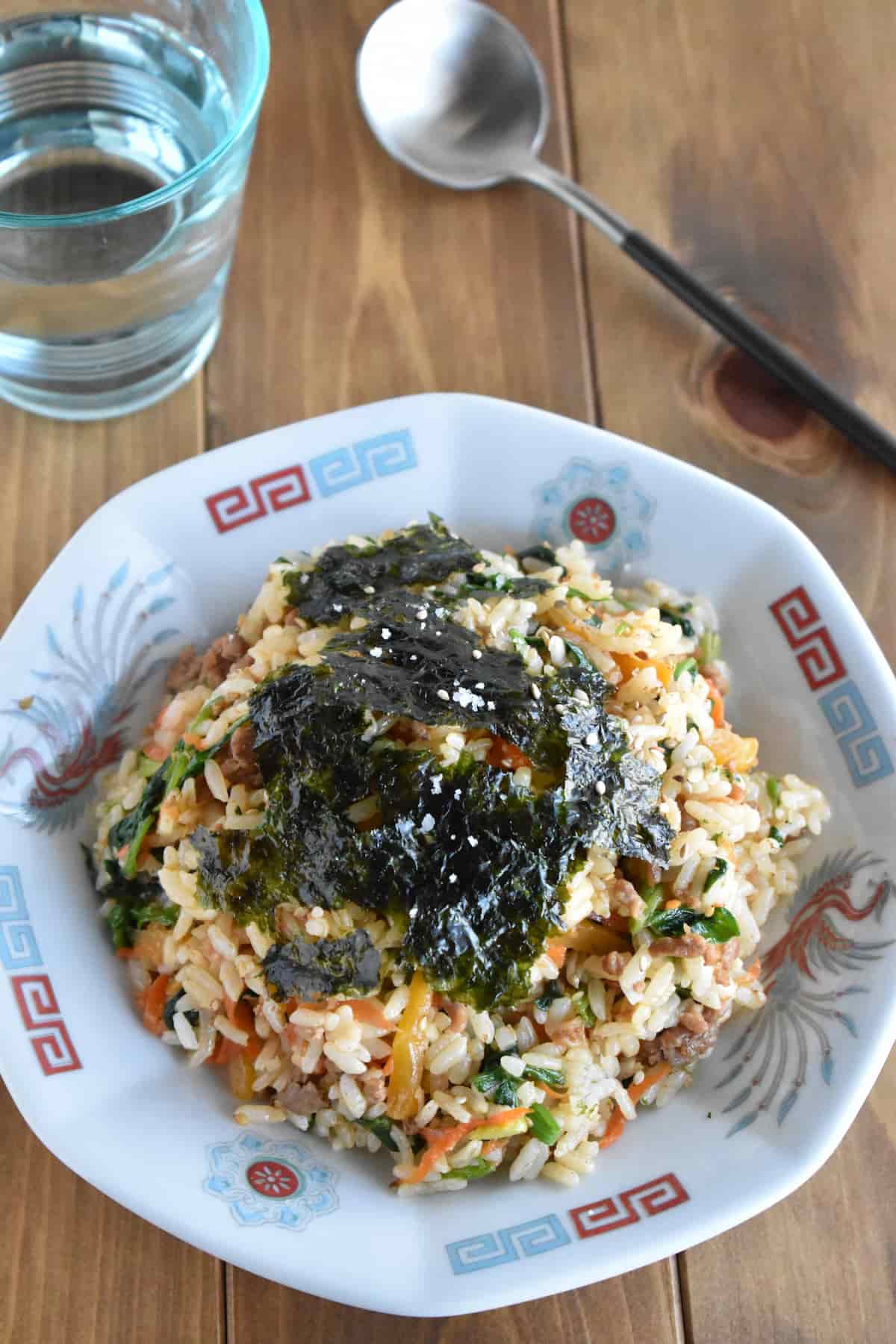 キンパ風混ぜご飯