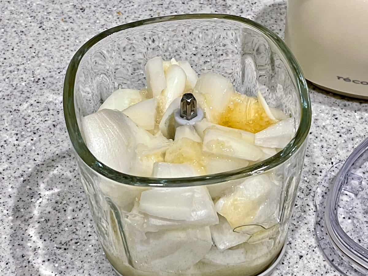 新玉ねぎの塩麹ドレッシング