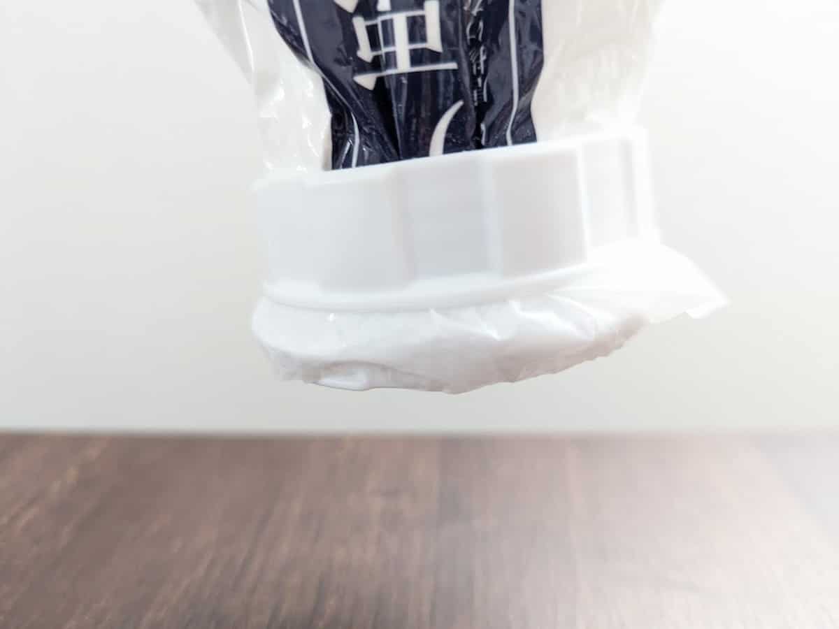セリア 粉もの袋キャップ 使用例