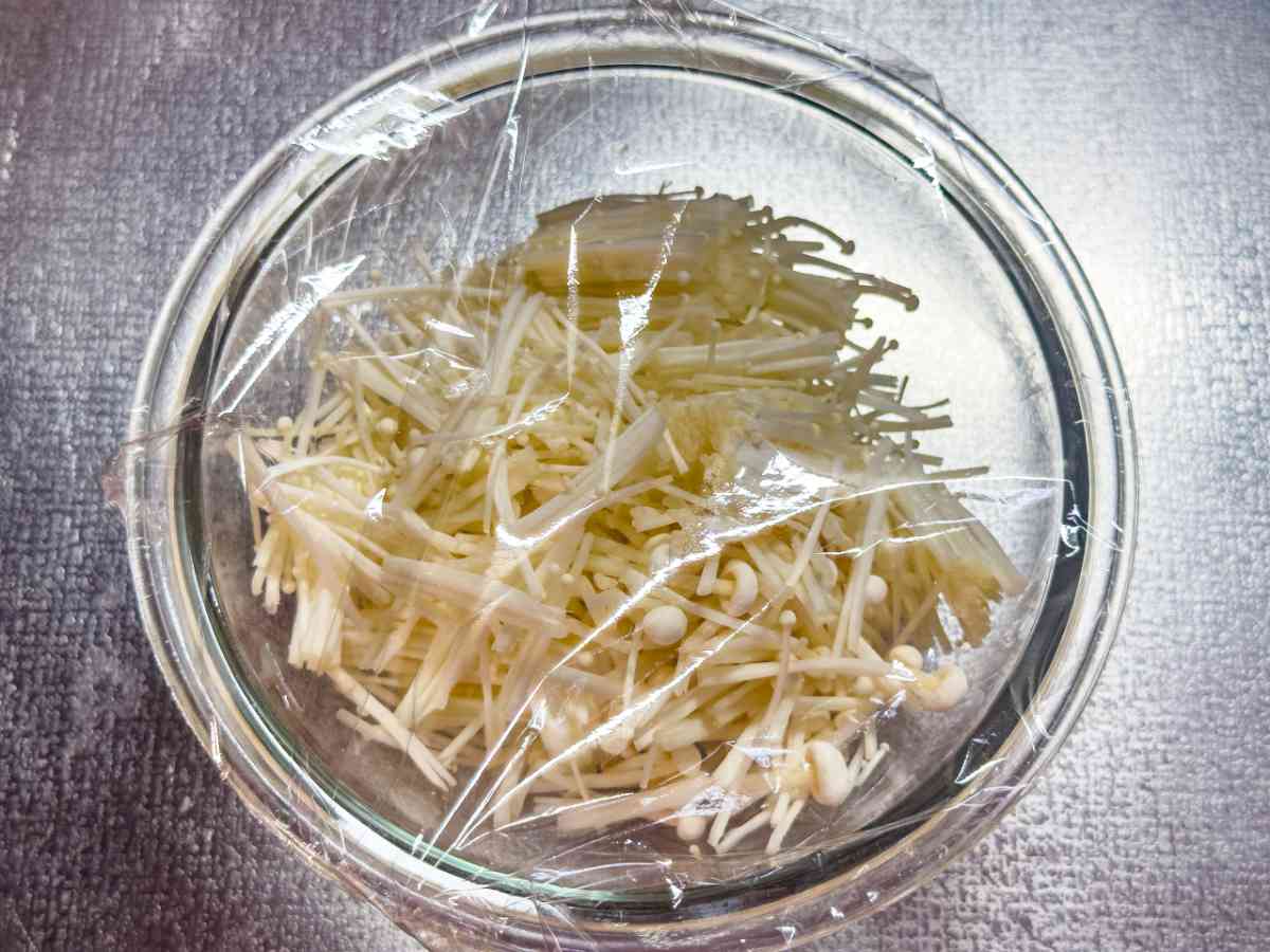 「ねぎえのき」レシピ