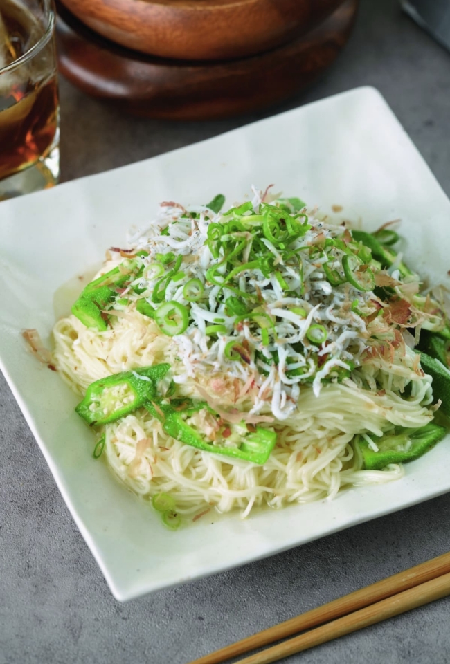 そうめんのマンネリ解消！「しらす×わさび」の大人味アレンジ