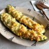 詰めて焼くだけ♪旬をまるごと味わう「ズッキーニボート」