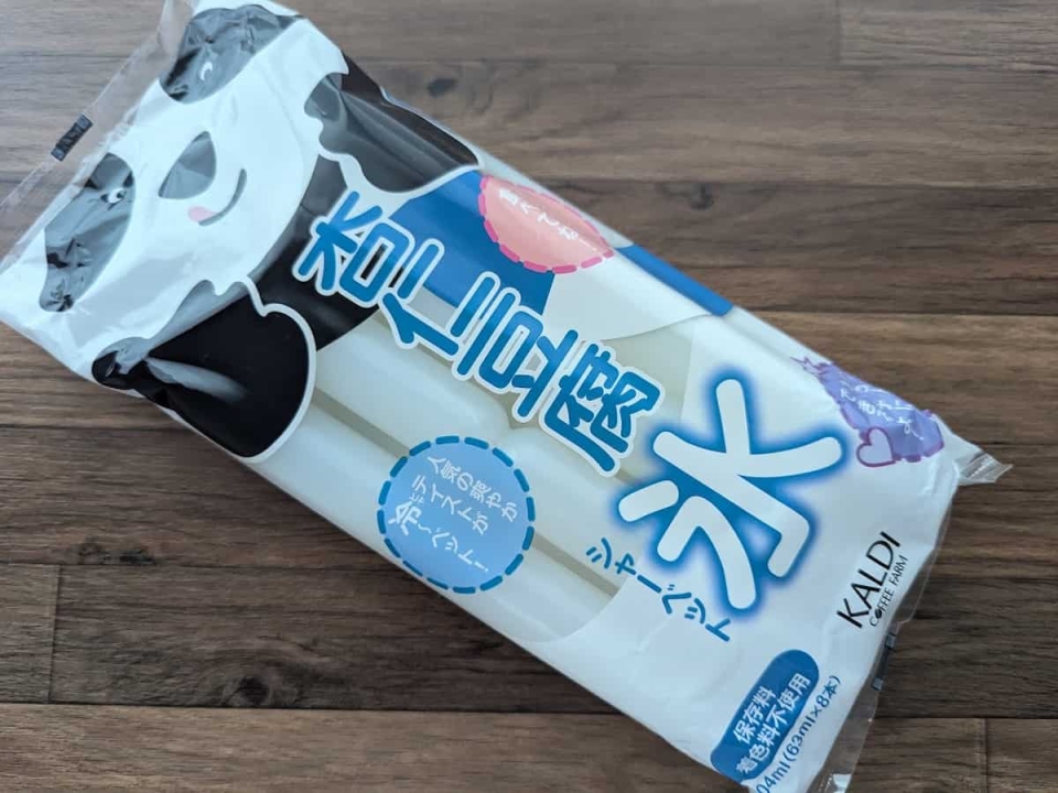 カルディで人気！「パンダ杏仁豆腐」シリーズにシャーベットが登場♪