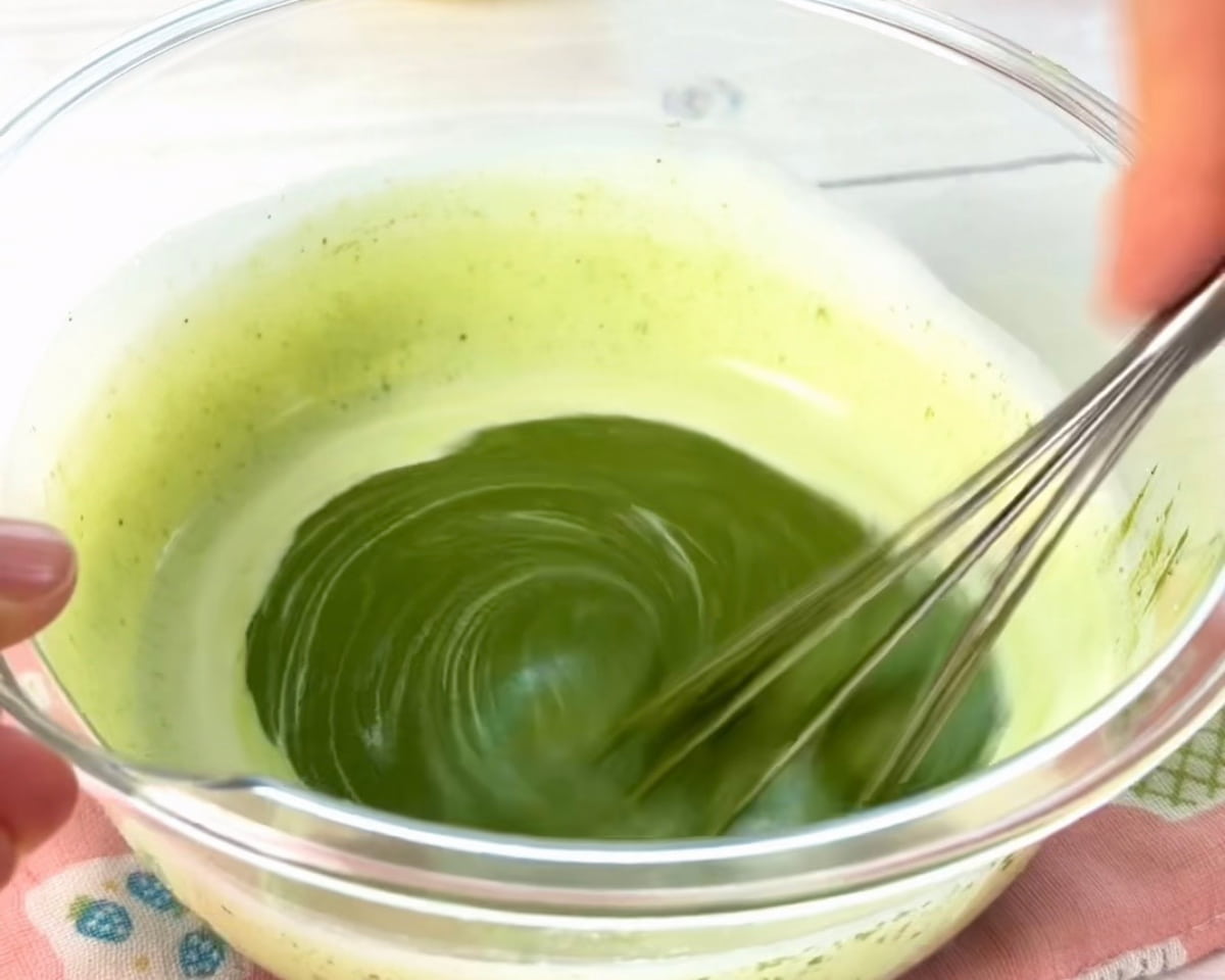 抹茶ババロア