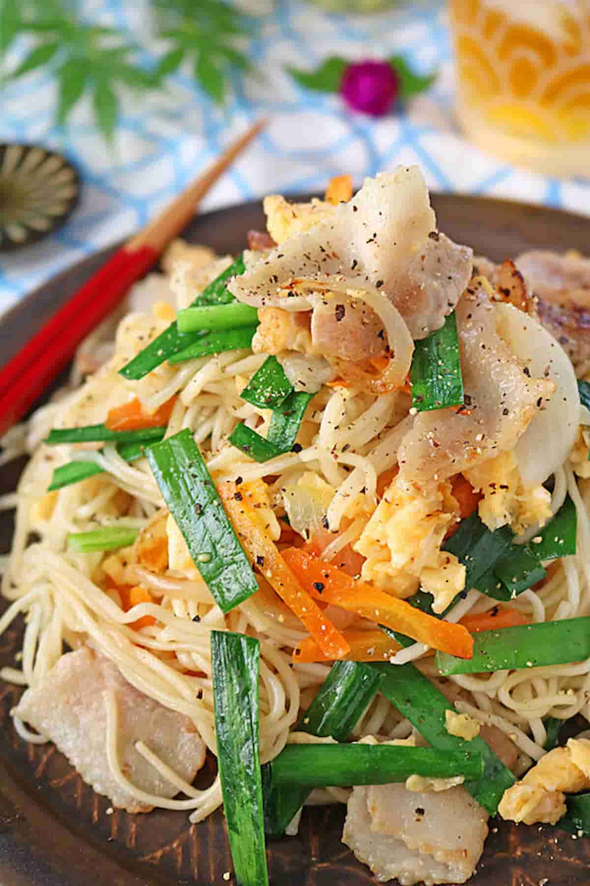 ぱおさん×アレンジそうめん チャンプルー