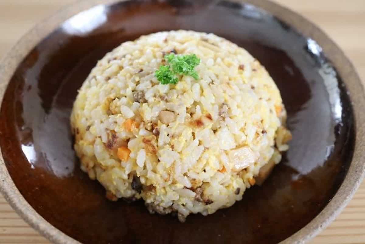 武田真由美さん チャーハン×冷凍ご飯 メンマたっぷりチャーハン