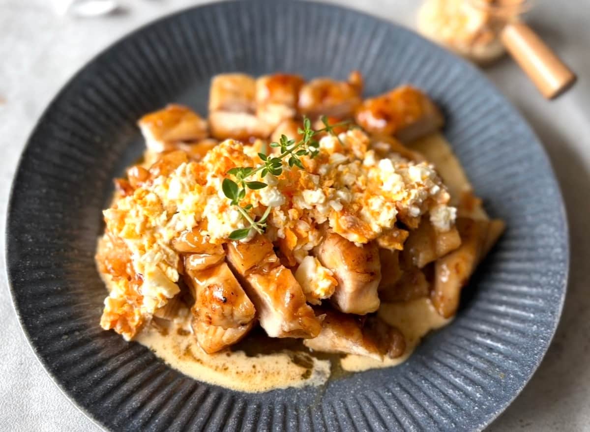 冷めてもやわらか♪「しっとり鶏むねのスイチリ照り焼き」